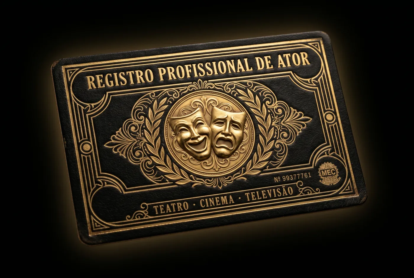 DRT — registro profissional do ator